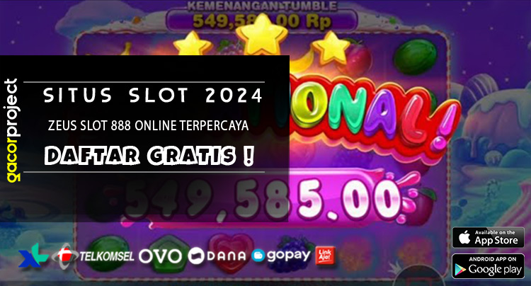 Zeus Slot 888 Online Terpercaya